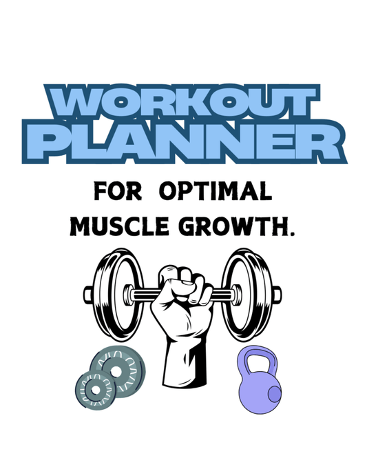 4-Day workout plan for optimal muscle growth (PDF)